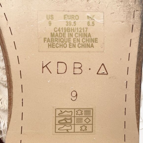 Kelsi Dagger Brooklyn Alder Mules Size 9 Tan Leather Pointed Toe Boho Slip On - Picture 13 of 15